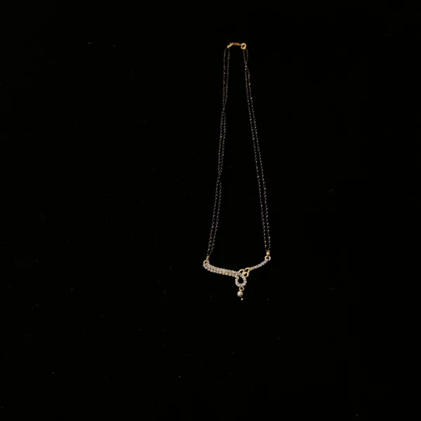 Wedding Knot Diamond Mangalsutra