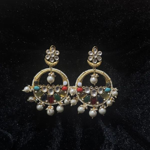 KUNDAN EARINGS