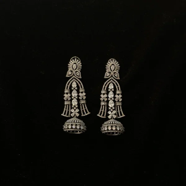 Victorian Polish Diamond  Earrings
