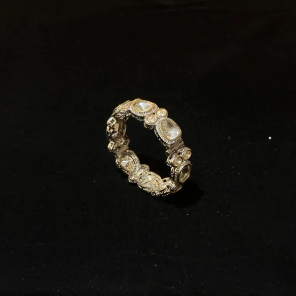 Kundan and  Polki Bangle