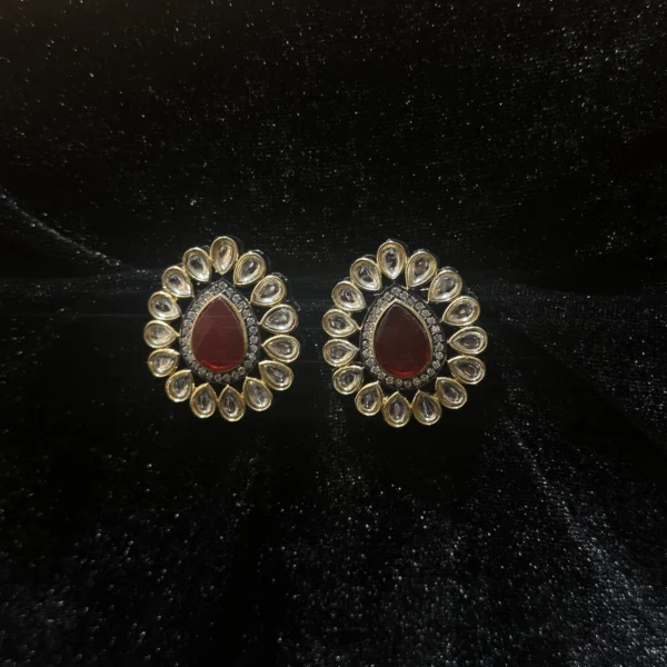Kundan Teardrop Earring