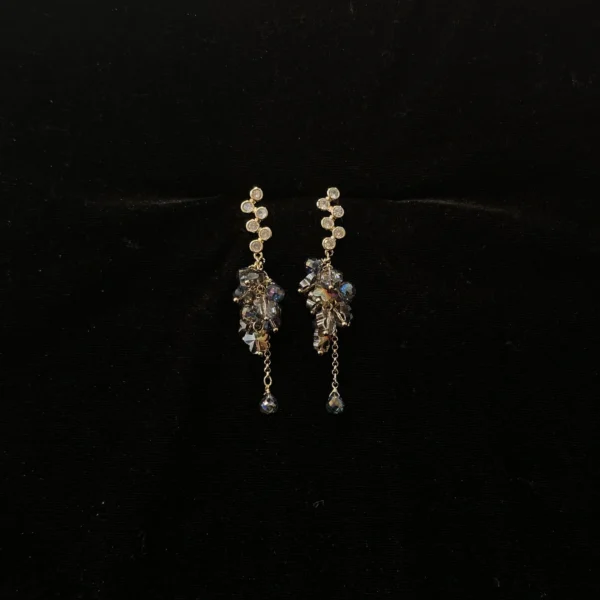 Diamond and Crystal Danglers
