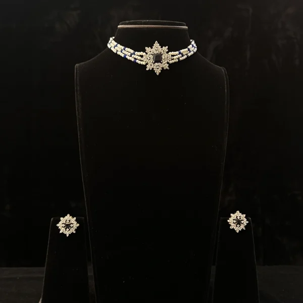 Kundan  and Pearl Necklace set