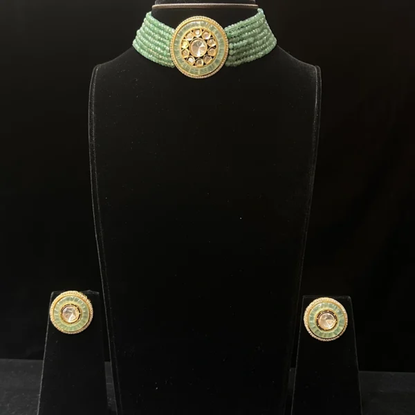 Kundan  and Pearl Necklace set