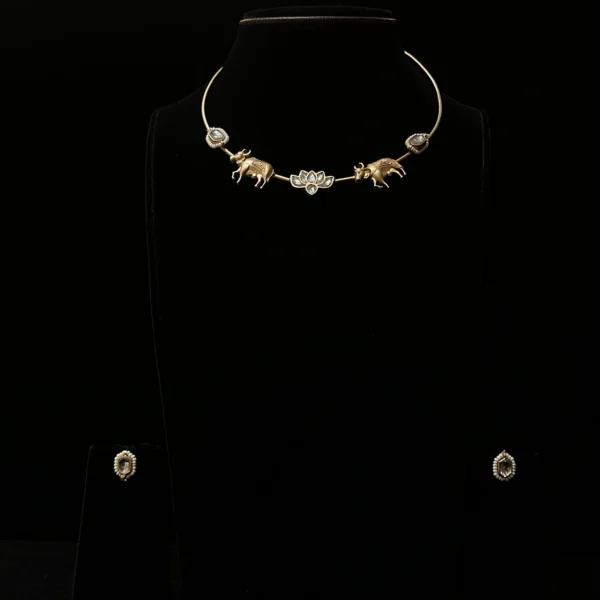 Kundan  and Pearl Necklace set