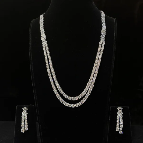 Diamond Necklace Set