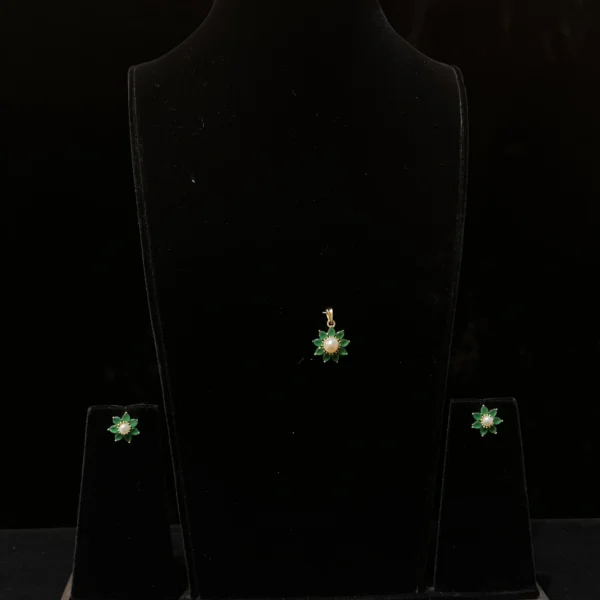 Diamond Pendant Set