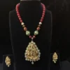 Pearl and Kundan  Long Necklace