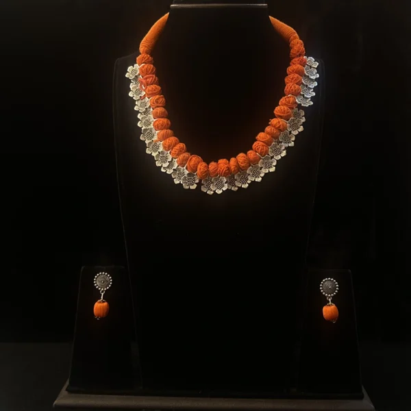 TERRACOTTA NECKLACE SET