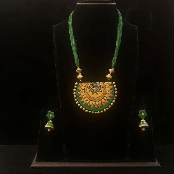 Terracotta set jewellery