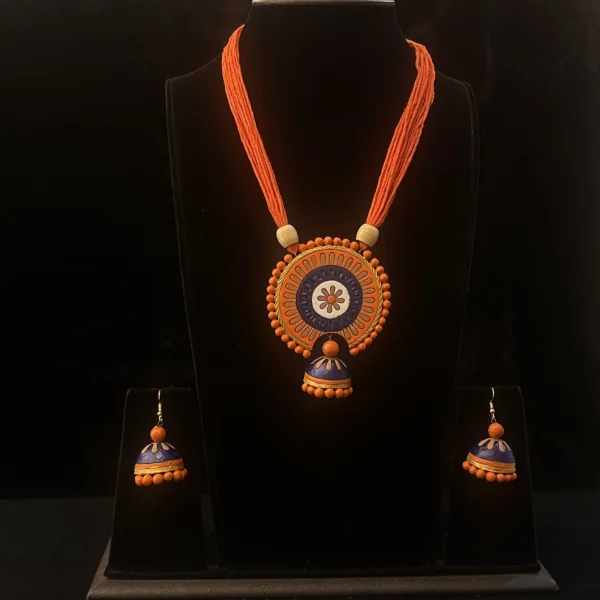 Terracotta set jewellery