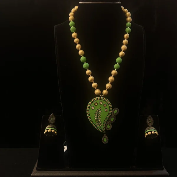 Terracotta set jewellery