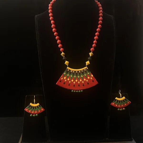 Terracotta set jewellery