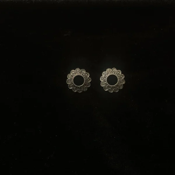 Oxidised Earring