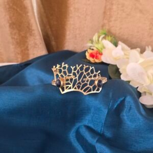 Golden Floral Charm